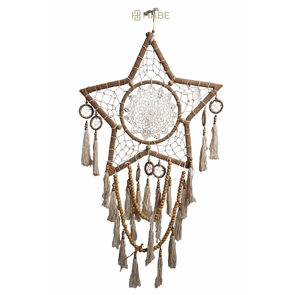 Dream Catcher Star C 25x48x1 cm Natural