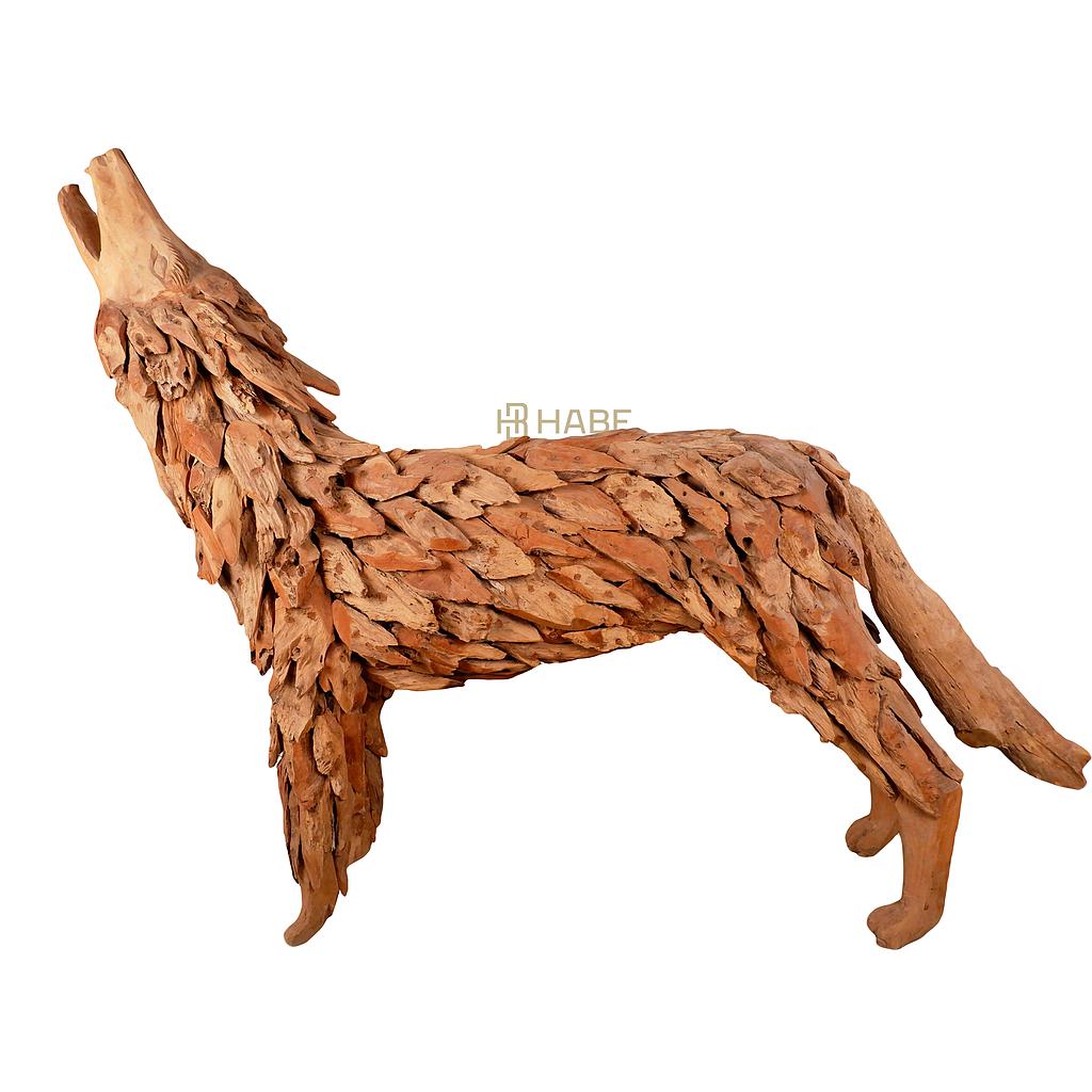 Erosionwood Teak Wolf Roars Natural