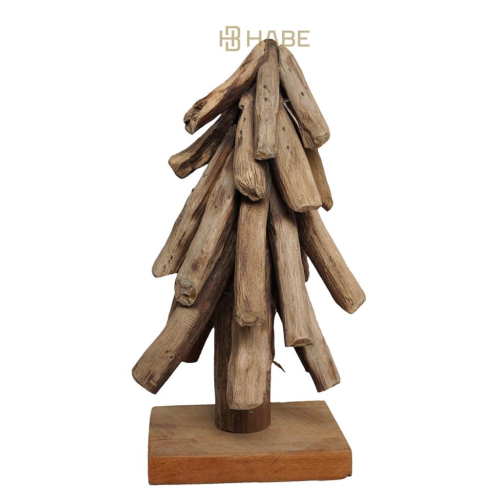 Christmas Tree 10x7,5x20 cm Natural