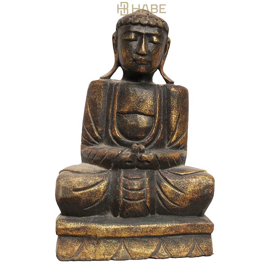 Budha 20x12x32 cm Antique Green